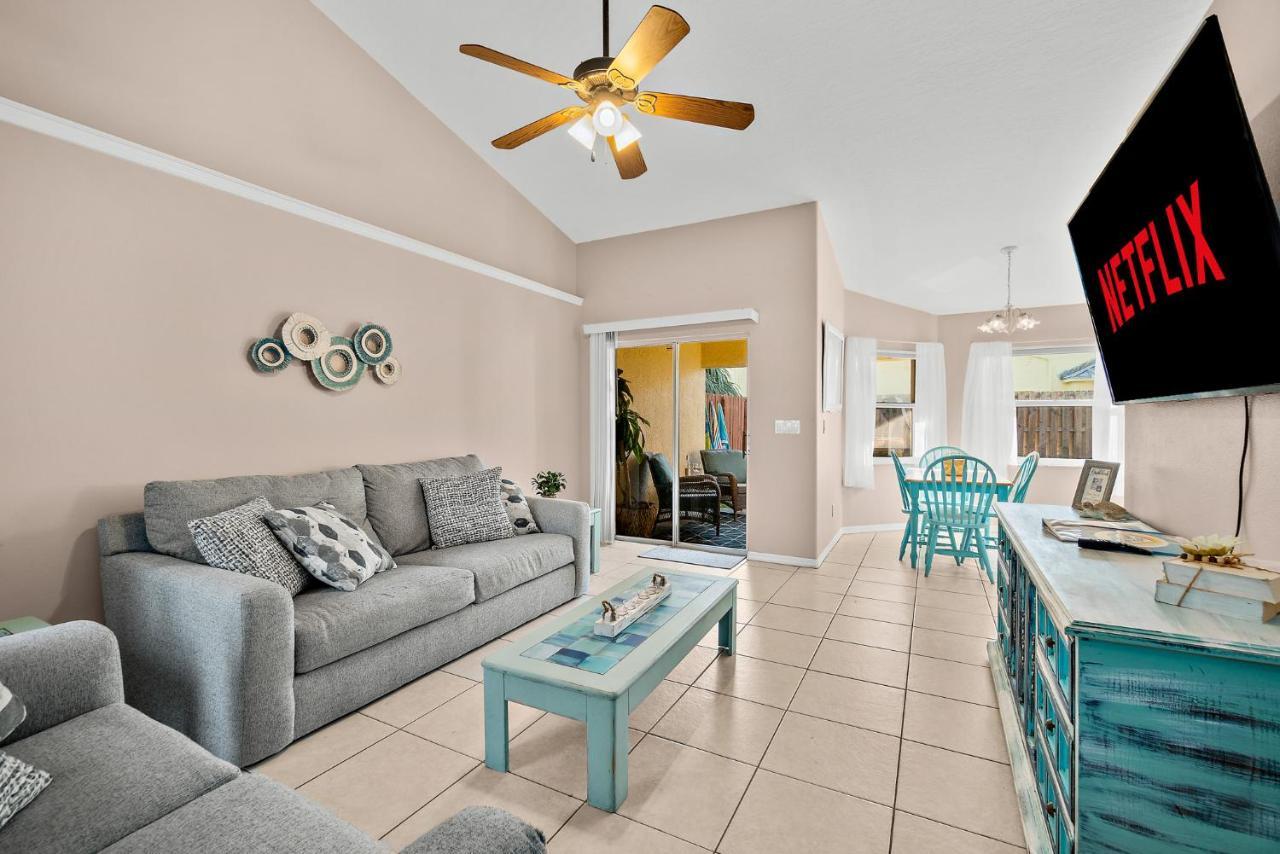 Sunset Serenity - 3Br Beach Townhome With Outdoor Patio - New Hot Tub, Steps To Ocean Fun! Melbourne Kültér fotó